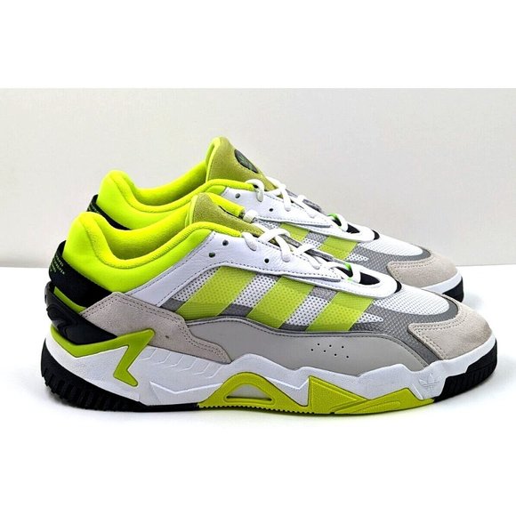 Adidas Originals Niteball II White Solar Yellow GX0774 Low MEN\'S Size 11.5 main image 7